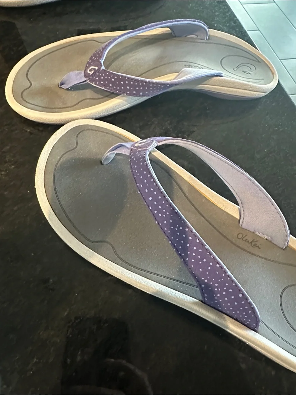 Purple Women’s Flip Flop Sandals - Casual Comfort